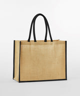 Westford Mill Natural Starched Jute Classic Shopper