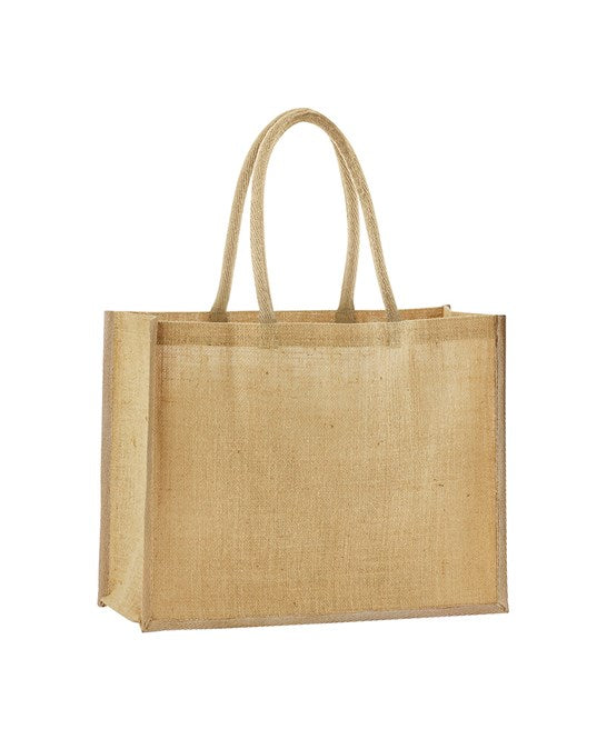 Westford Mill Natural Starched Jute Classic Shopper