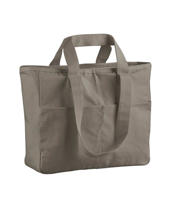 Westford Mill WM604 Double-Handle Cargo Pocket Tote