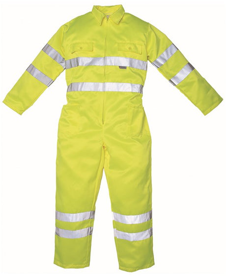 Yoko Hi-Vis Polycotton Coverall