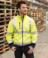 Yoko Hi-Vis Softshell Jacket