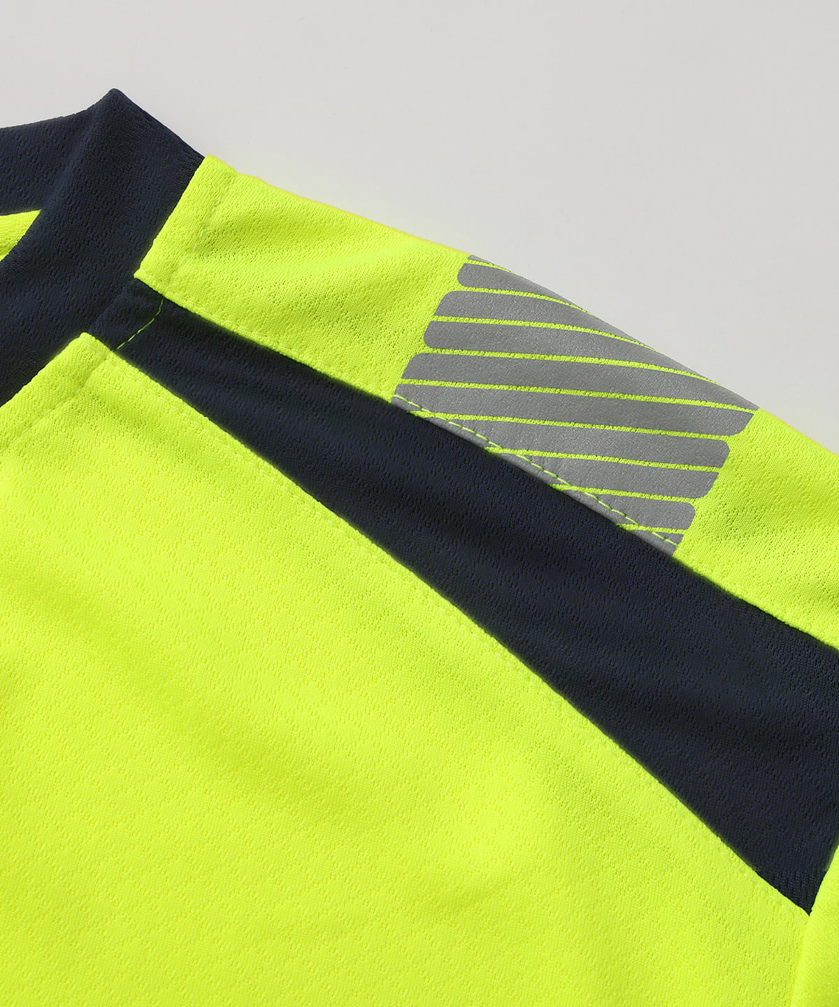 Yoko YK054 Hi-Vis Mandarin Collar Comfort Trim T-Shirt (hvj430)