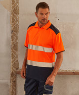 Yoko Hi-Vis Two-Tone Polo Shirt