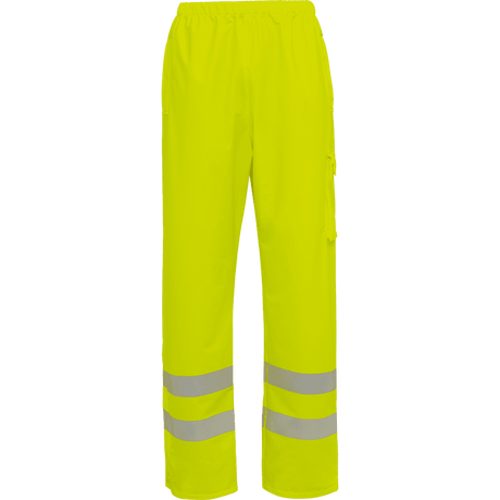 ELKA Dry Zone Visible Waist Trousers 022401R #colour_hi-vis-yellow