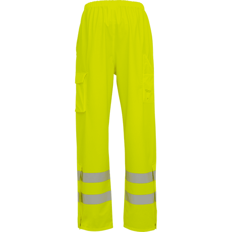 ELKA Dry Zone Visible Waist Trousers 022401R #colour_hi-vis-yellow