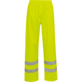 ELKA Dry Zone Visible Waist Trousers 022403R #colour_hi-vis-yellow