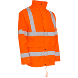 ELKA Dry Zone Visible Jacket 026300R #colour_hi-vis-orange