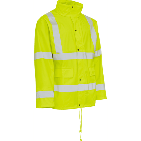 ELKA Dry Zone Visible Jacket 026300R #colour_hi-vis-yellow