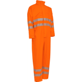 ELKA Dry Zone Visible Coverall 028003R #colour_hi-vis-orange