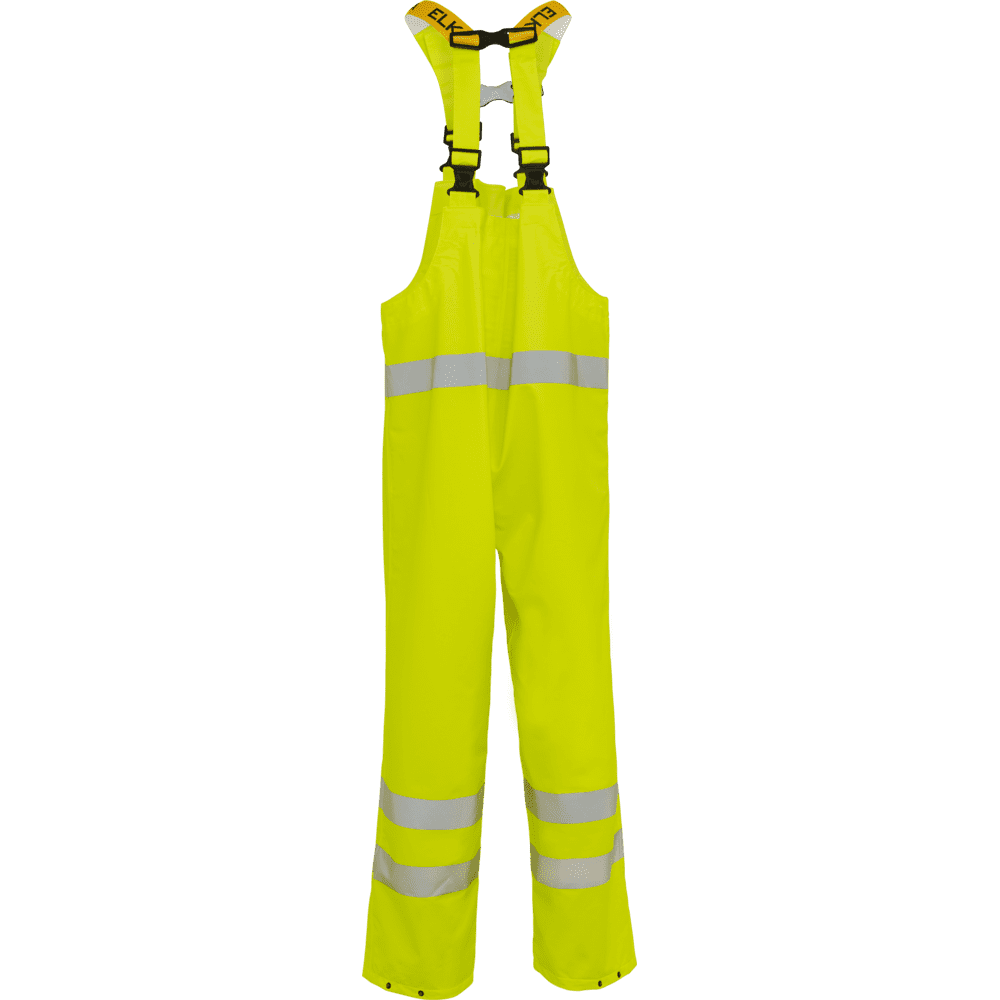 ELKA Dry Zone Visible Bib & Brace 028800R #colour_hi-vis-yellow