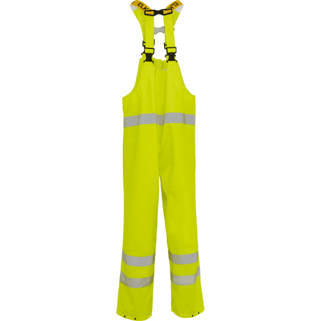 ELKA Dry Zone Visible Bib & Brace 028800R #colour_hi-vis-yellow