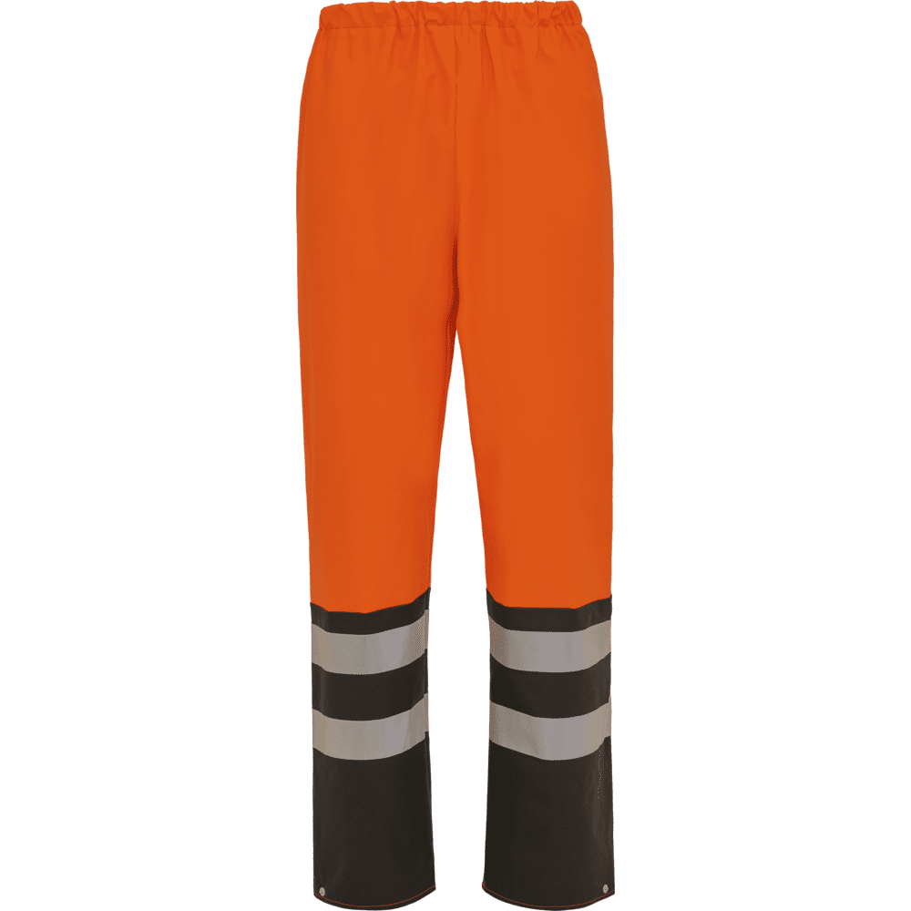 ELKA Waist Trousers 072400R #colour_hi-vis-orange-black