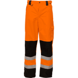 ELKA Visible Xtreme Waist Trousers 082400R #colour_hi-vis-orange-black