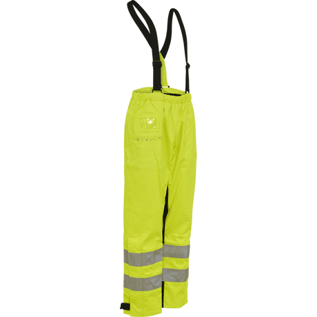 ELKA Securetech Multinorm Electric Arc Waist Trousers 082460R #colour_hi-vis-yell-navy