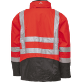 ELKA Visible Xtreme 2-in-1 Jacket 086100R #colour_hi-vis-red-black