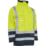 ELKA Securetech Multinorm Jacket 086150R #colour_hi-vis-yell-navy