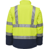 ELKA Visible Xtreme Softshell Jacket 086500R #colour_hi-vis-yell-navy