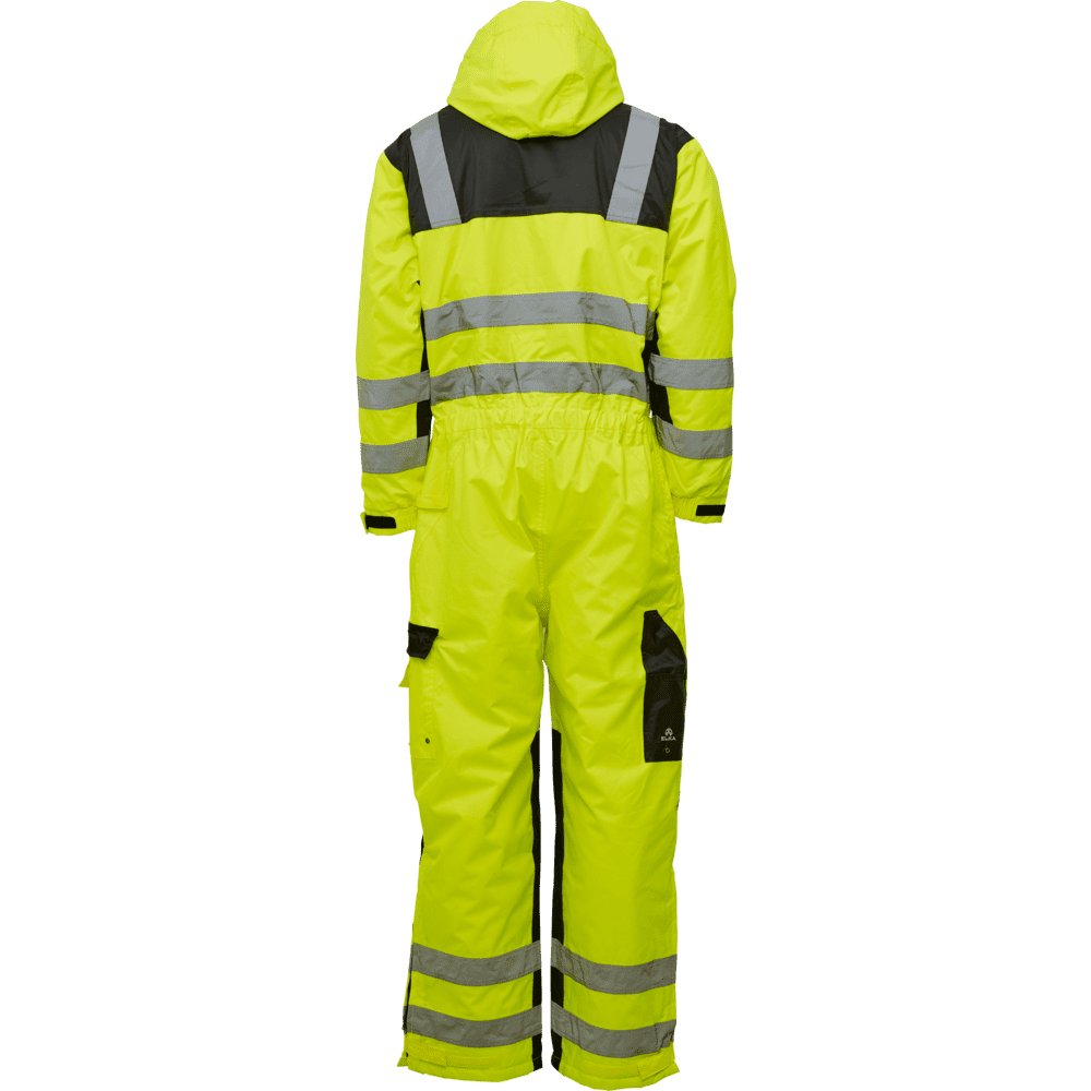  ELKA Visible Xtreme Thermal Coverall 088000R #colour_hi-vis-yell-black