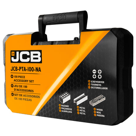 JCB Tools 100 Piece Drill Bit Accessory Set