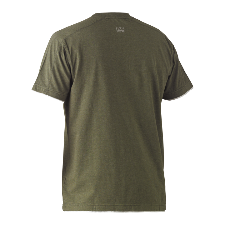 Bisley Flex & Move Cotton Henley T-Shirt