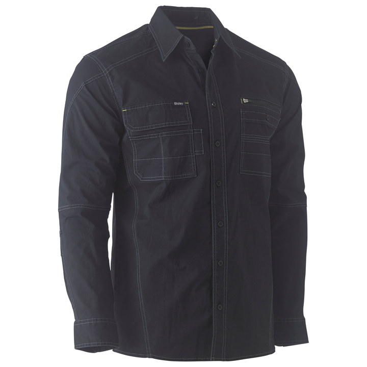 Bisley Flex & Move Long Sleeve Utility Work Shirt