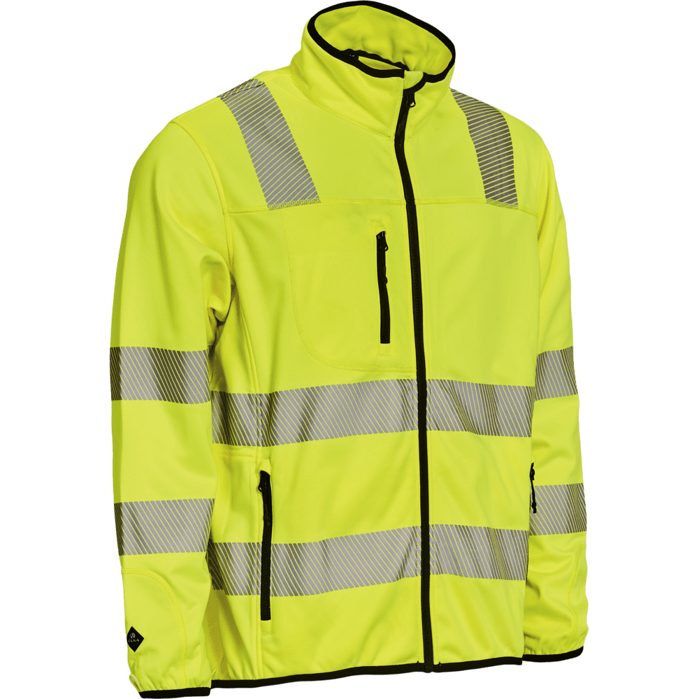 ELKA Visible Xtreme Midlayer Zip-In Jacket 150015R #colour_hi-vis-yellow