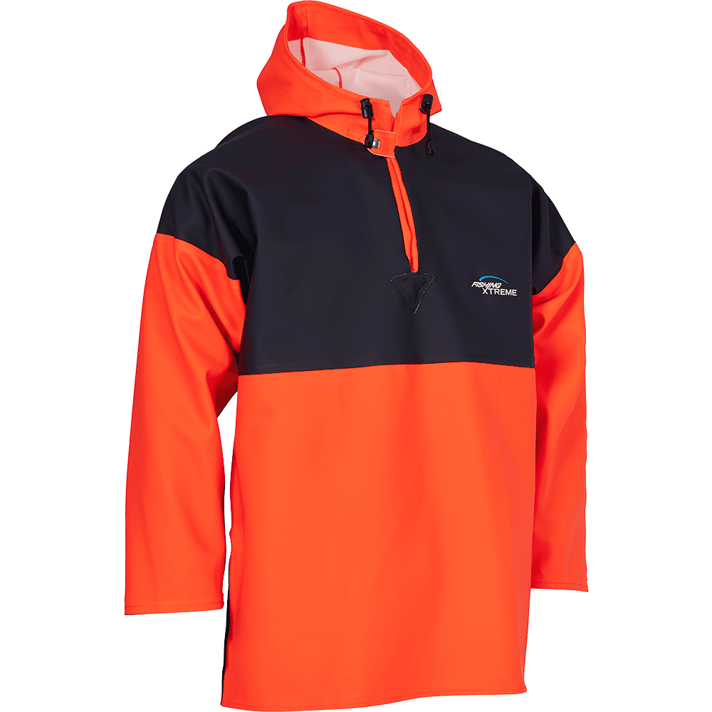 ELKA Fishing Xtreme Smock 177102FX #colour_hi-vis-ora-navy