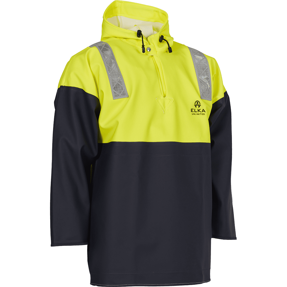 ELKA Unlimited Smock 177104 #colour_hi-vis-yell-navy