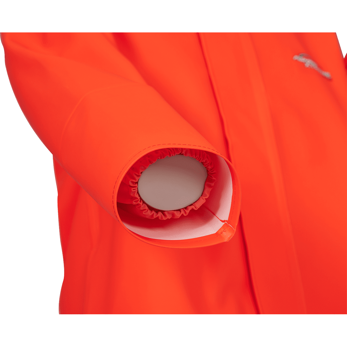 ELKA Fishing Xtreme Jacket With Elasticated Wind Catch 179806FX #colour_hi-vis-orange