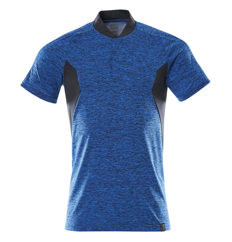 Mascot Accelerate Coolmax Pro Modern Fit Polo Shirt #colour_azure-blue-dark-navy