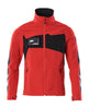 Mascot Accelerate Ultimate Stretch Lightweight Work Jacket #colour_traffic-red-black