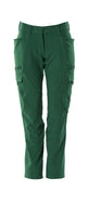 Mascot Accelerate Ladies Diamond Fit Stretch Trousers #colour_green