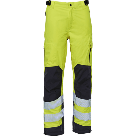 ELKA Visible Xtreme Stretch Waist Trousers 182400R #colour_hi-vis-yell-black