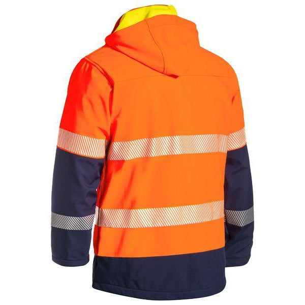 Bisley 3M Taped Hi-Vis Ripstop Bonded Fleece Jacket