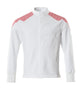 Mascot Food & Care Ultimate Stretch Jacket #colour_white-traffic-red