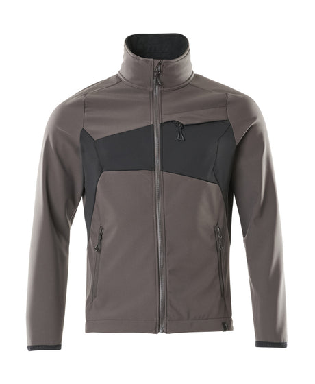 Mascot Accelerate Softshell Jacket #colour_dark-anthracite-black