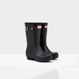 Hunter Original Big Kids Black Wellington Boots #colour_black