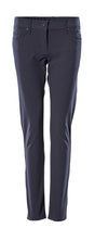 Mascot Frontline Ladies Pearl Fit Stretch Light Trousers #colour_dark-navy