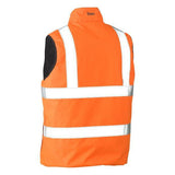 Bisley Taped Hi-Vis Reversible Puffer Vest