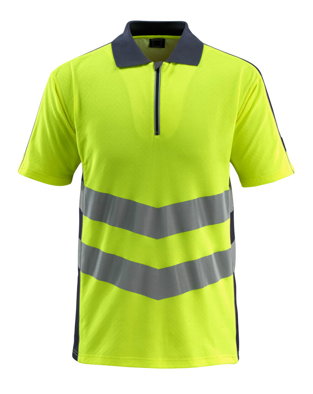 Mascot Safe Supreme Murton Polo shirt #colour_hi-vis-yellow-dark-navy