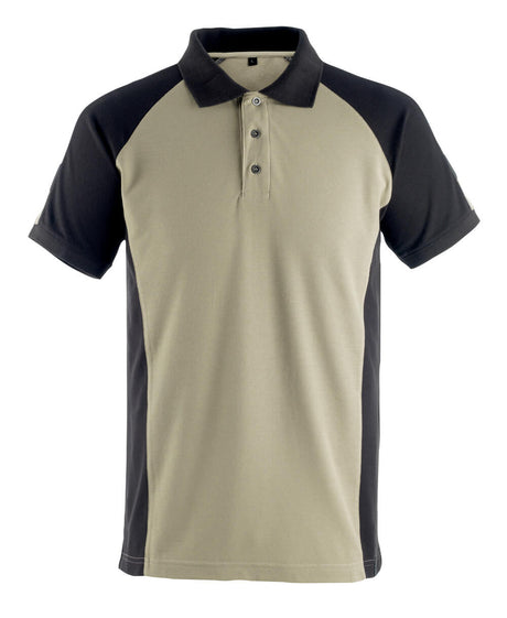 Mascot Unique Bottrop Polo Shirt #colour_light-khaki-black