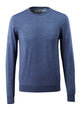 Mascot Frontline Merino Wool Knitted Round Neck Jumper #colour_blue-flecked