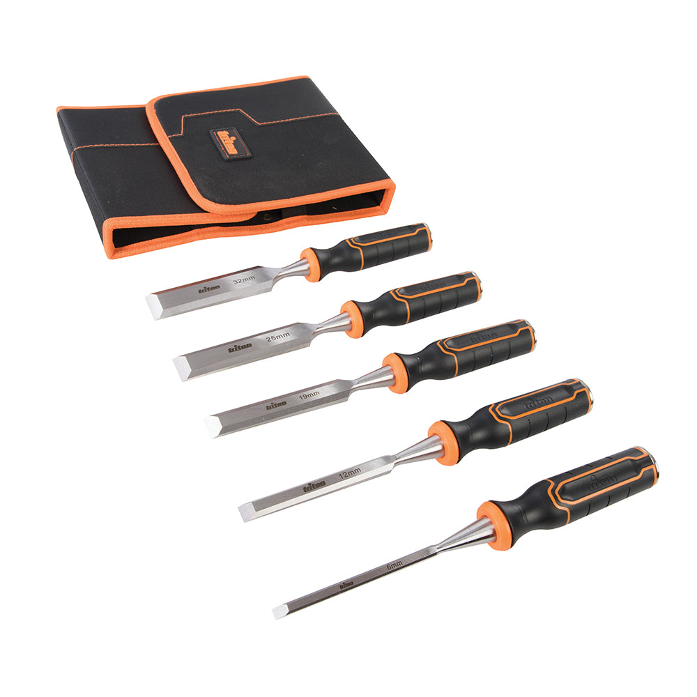 Triton Wood Chisel Set 5Pce