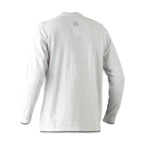 Bisley Flex & Move Long Sleeve Cotton V Neck T-Shirt