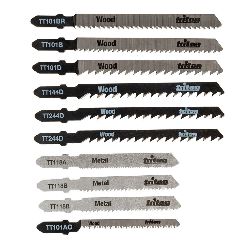 Triton Jigsaw Blade Set 10Pce