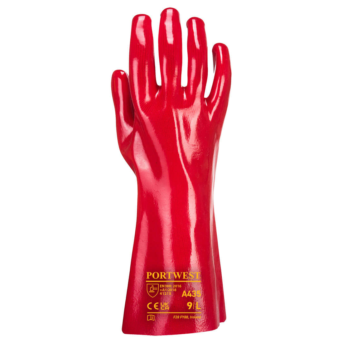 Portwest Grip 12 PVC Gauntlet 35cm