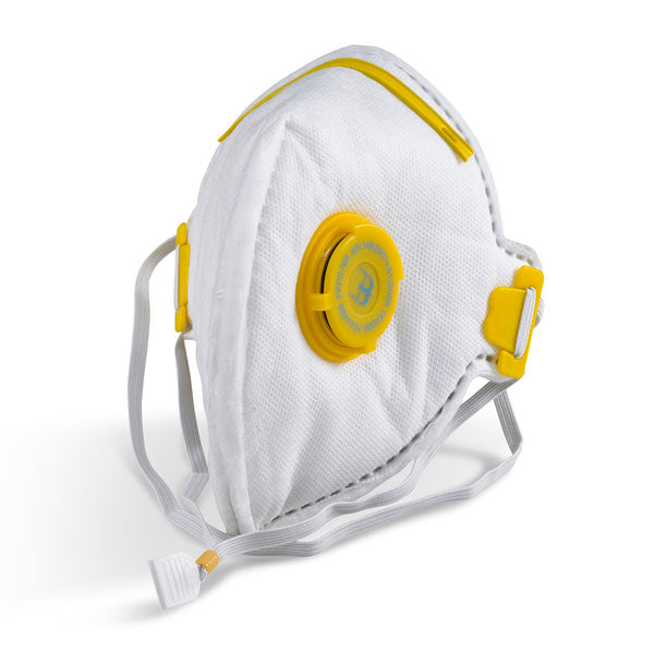 Beeswift Fold Flat P3 Mask Valved White