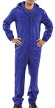 Beeswift Super Click Hooded Boiler Suit Royal Blue