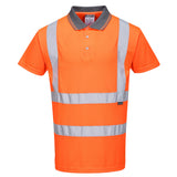 Portwest Hi-Vis Short Sleeved Polo