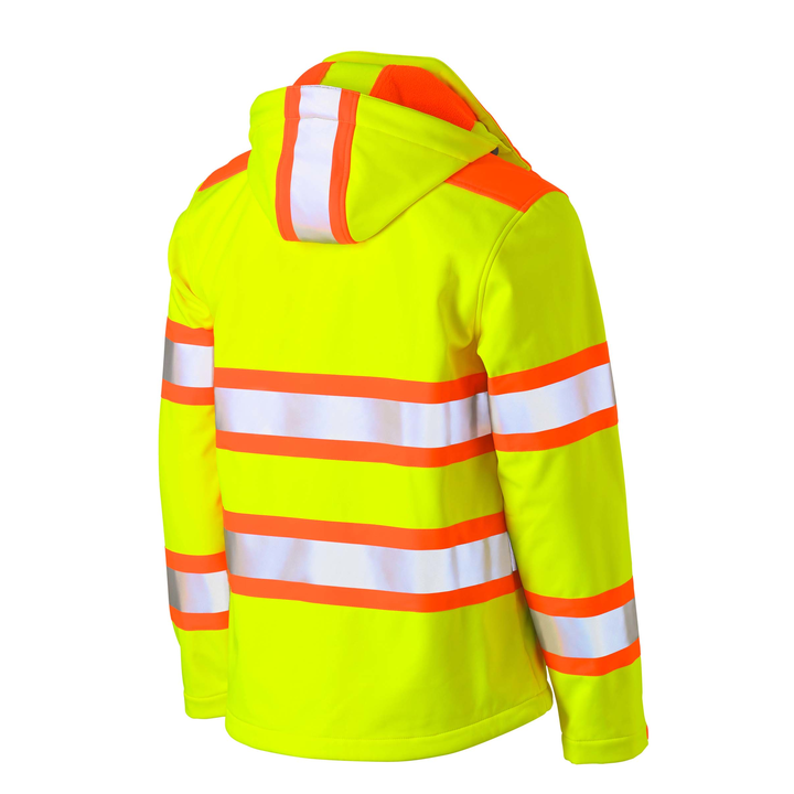 Bisley Taped Double Hi-Vis Softshell Jacket